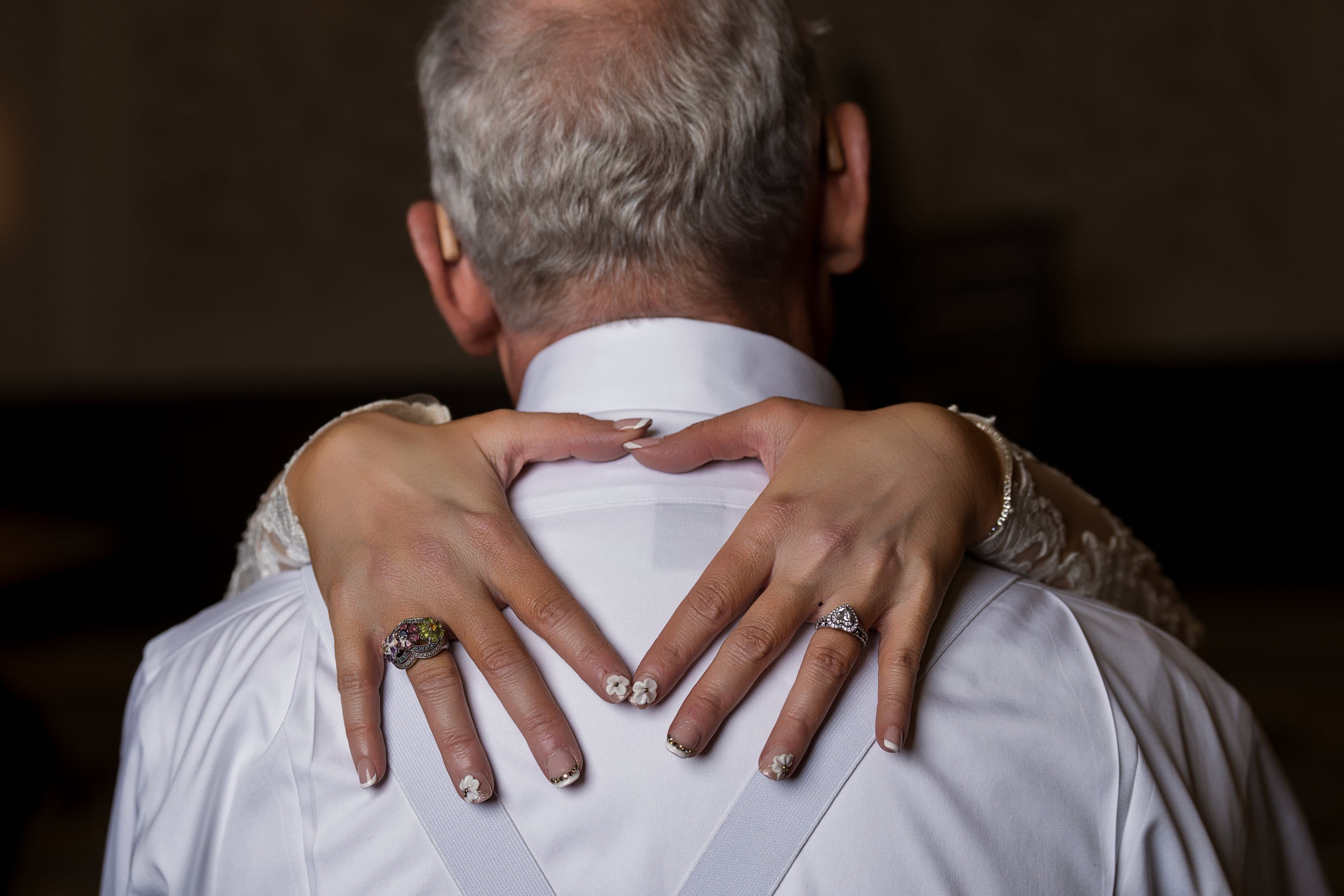 “Heart hands” / Kimberly + Robert