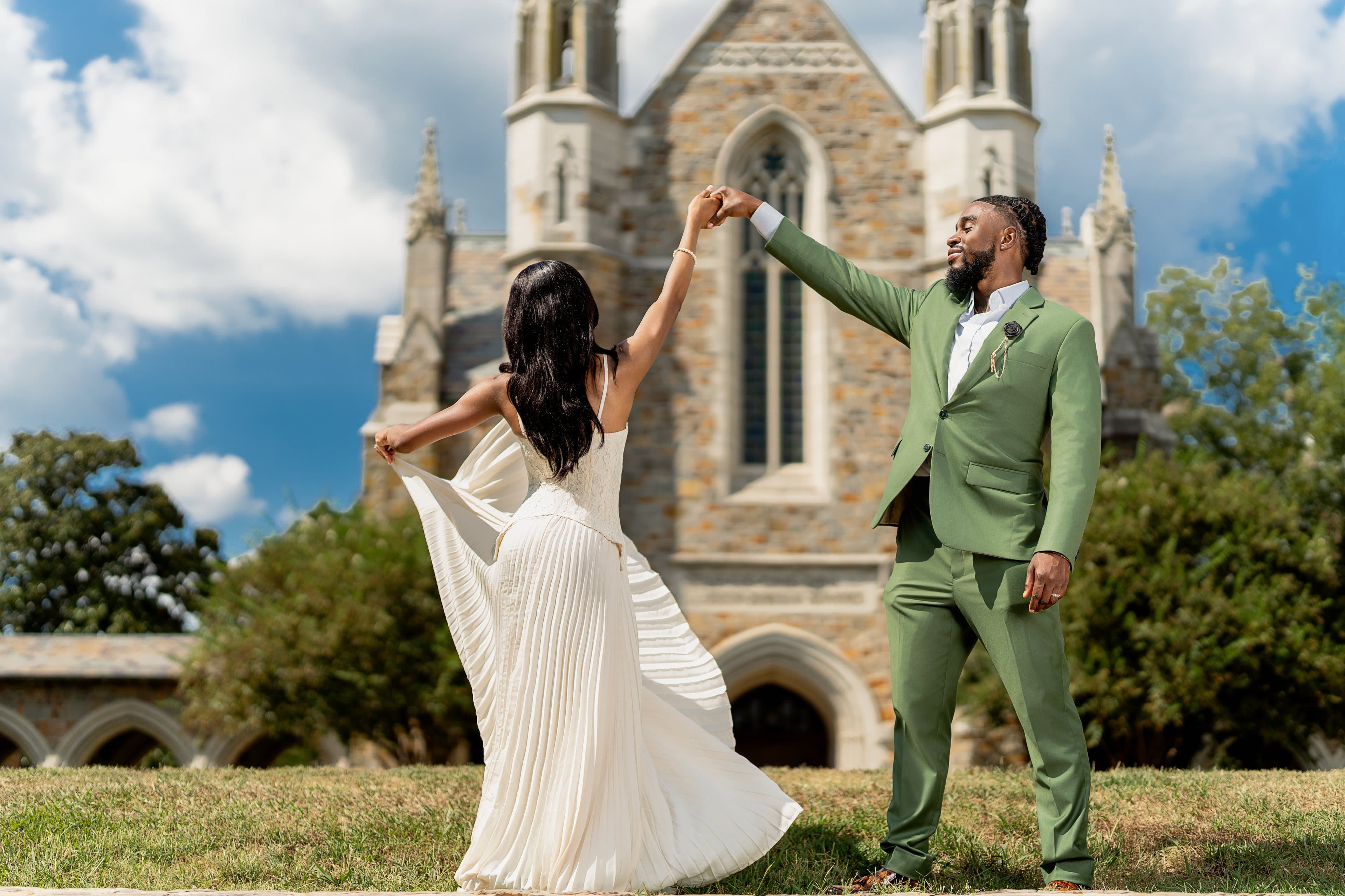 The dip, an elopement at Berry College